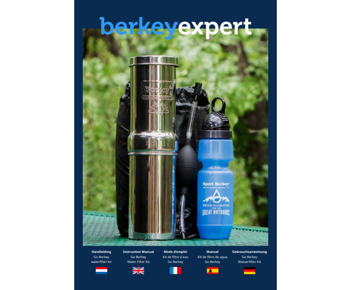 Instruction Manual Go Berkey Water Filter Kit main product photo